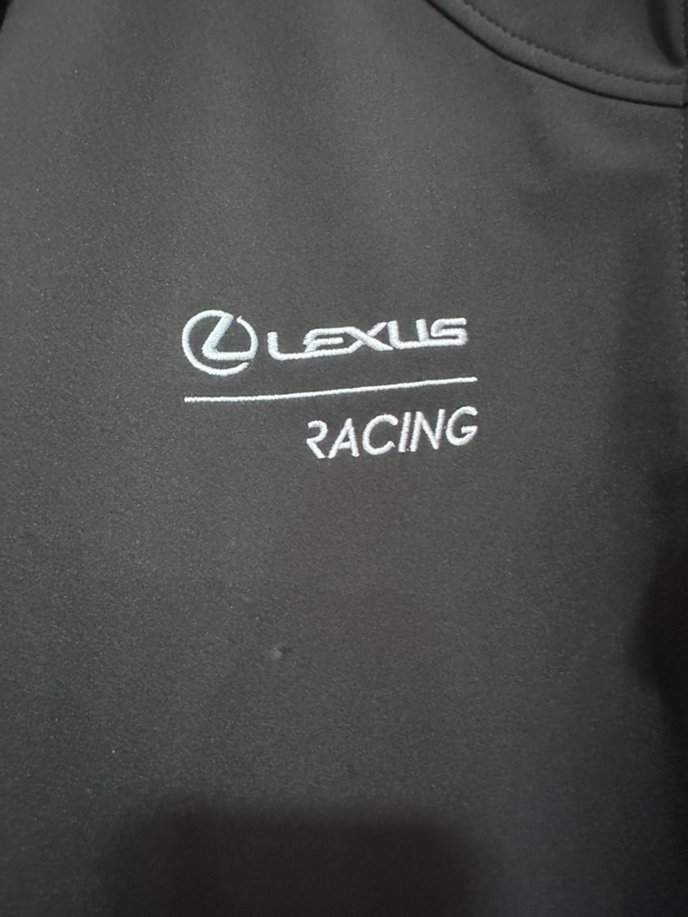 Men’s Lexus Racing Black Softshell Jacket. Size M - Picture 2 of 10